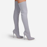 Botas QUEEN (gris) - Bombshell 