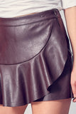 Falda/short BENNY ( negro y chocolate) - Bombshell 